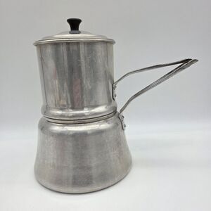 Vintage Wear-Ever No 3142 Aluminum Drip Coffee Pot Maker Made in USA Complete